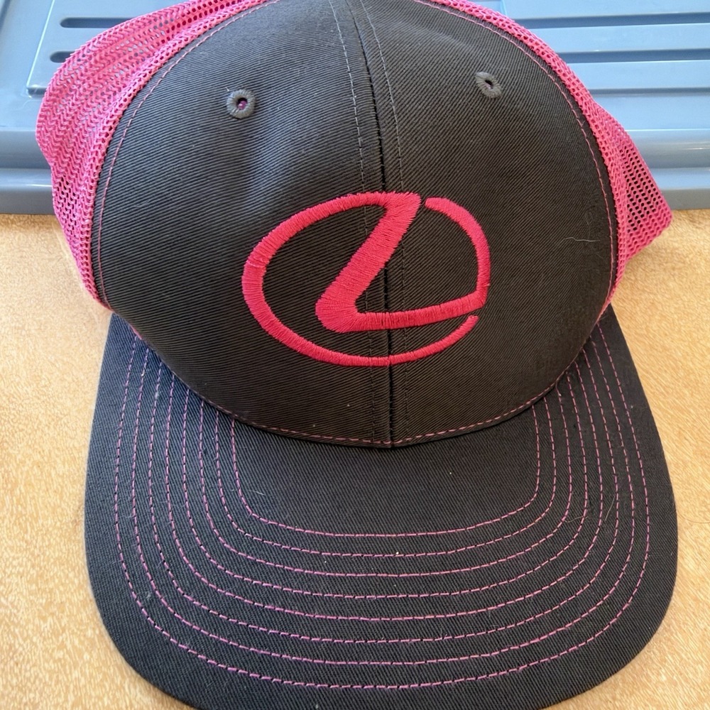 Lexus Richardson 112 Trucker Hat Gay And Pink Mesh Snapback Adjustable